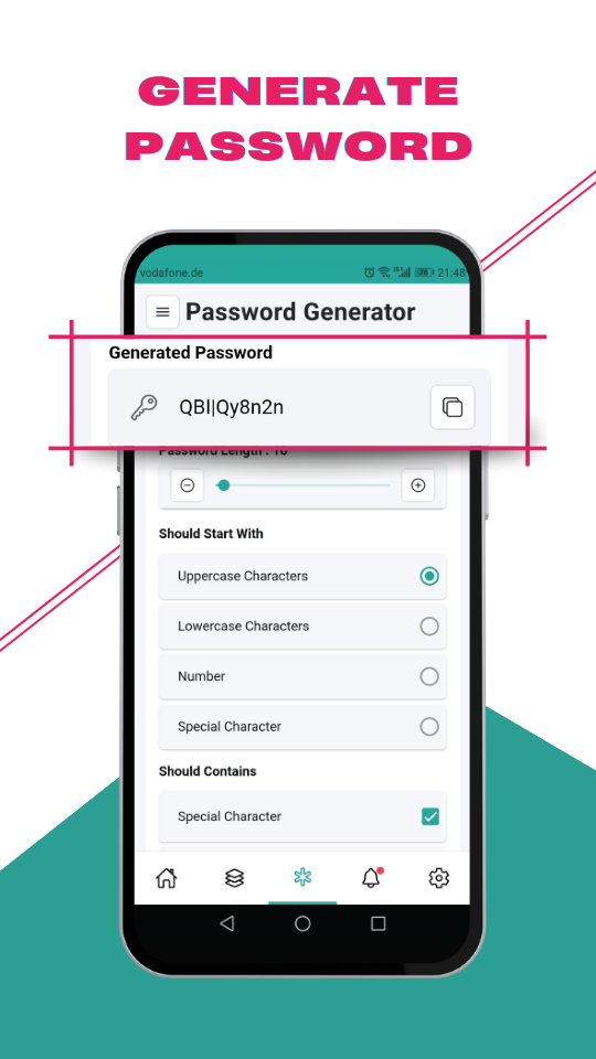 PM Max - Password generator