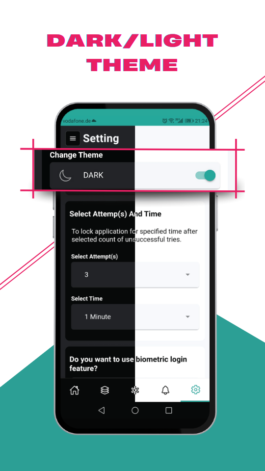 PM Pro - Dark and light theme