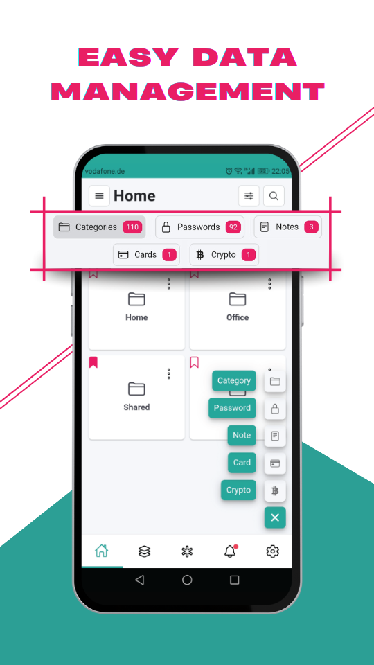 PM Pro - Data management